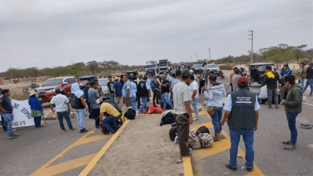 Ronderos de Piura anuncian nuevos bloqueos en la región.