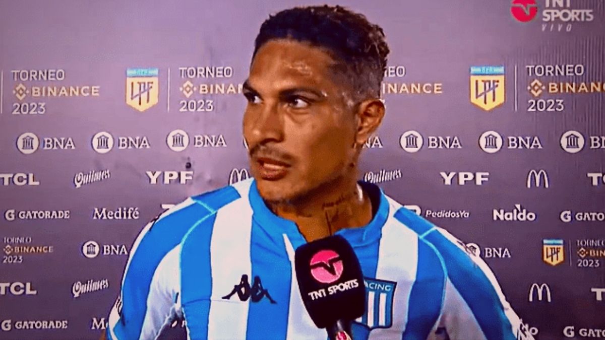 "Era un sueño jugar aquí": Paolo Guerrero se pronuncia tras su debut con Racing Club debut de paolo guerrero perú