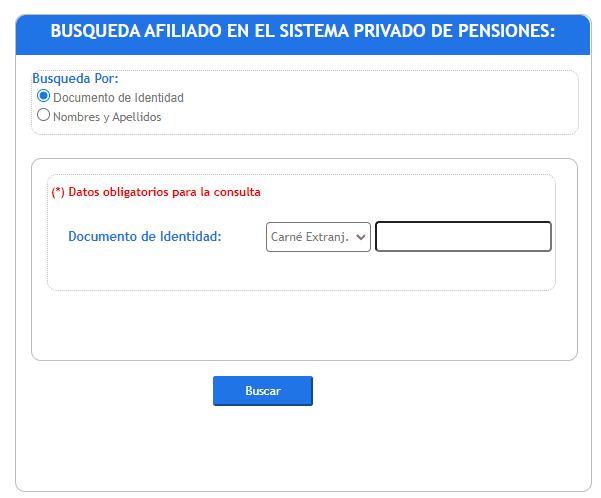 Ingresa al LINK de consulta de la SBS para saber a qué AFP estás afiliado