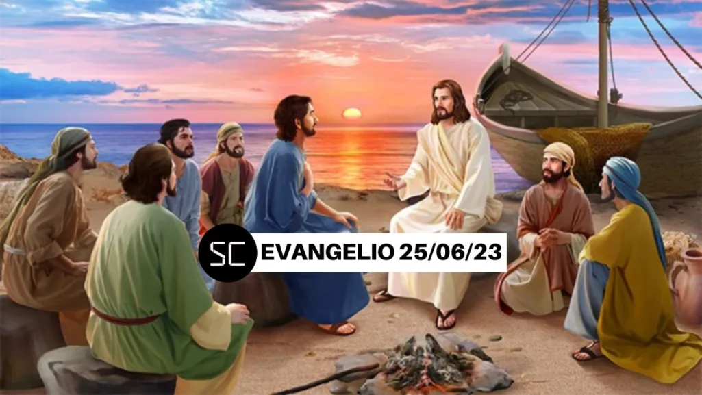 ¿Cuál es el evangelio de hoy, domingo 25 de junio 2023?