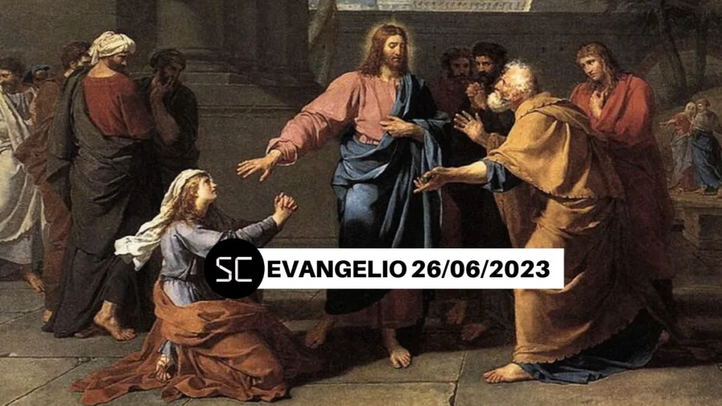 ¿Qué nos dice el evangelio de hoy, lunes 26 de junio 2023?