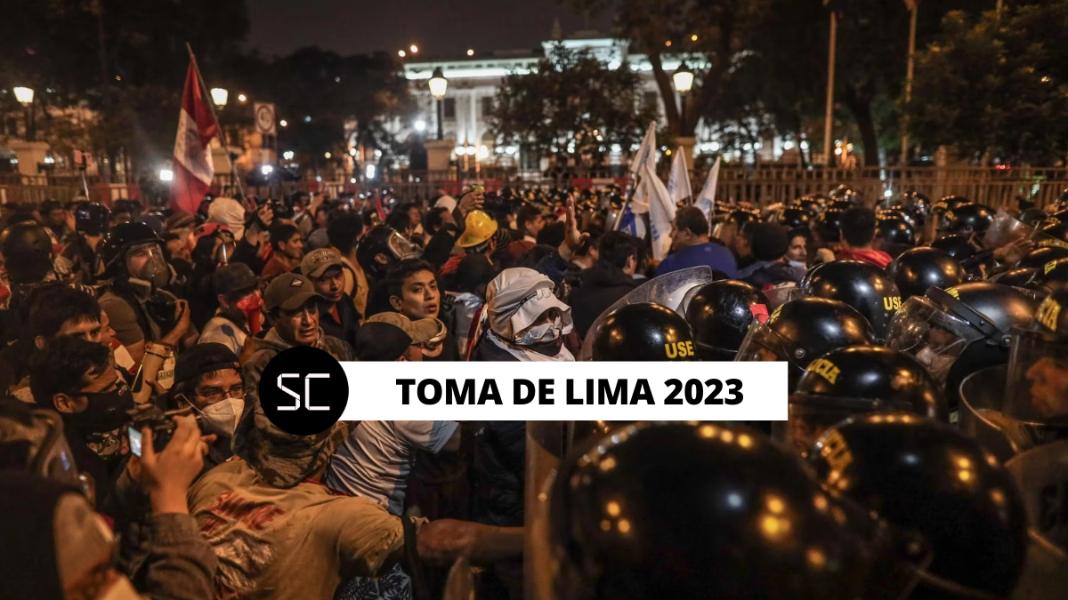 Tercera toma de Lima 2023 reportan más de 10 heridos durante el paro