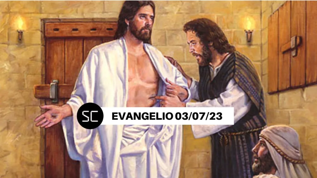 Reflexión del evangelio del día de hoy, lunes 3 de julio 2023