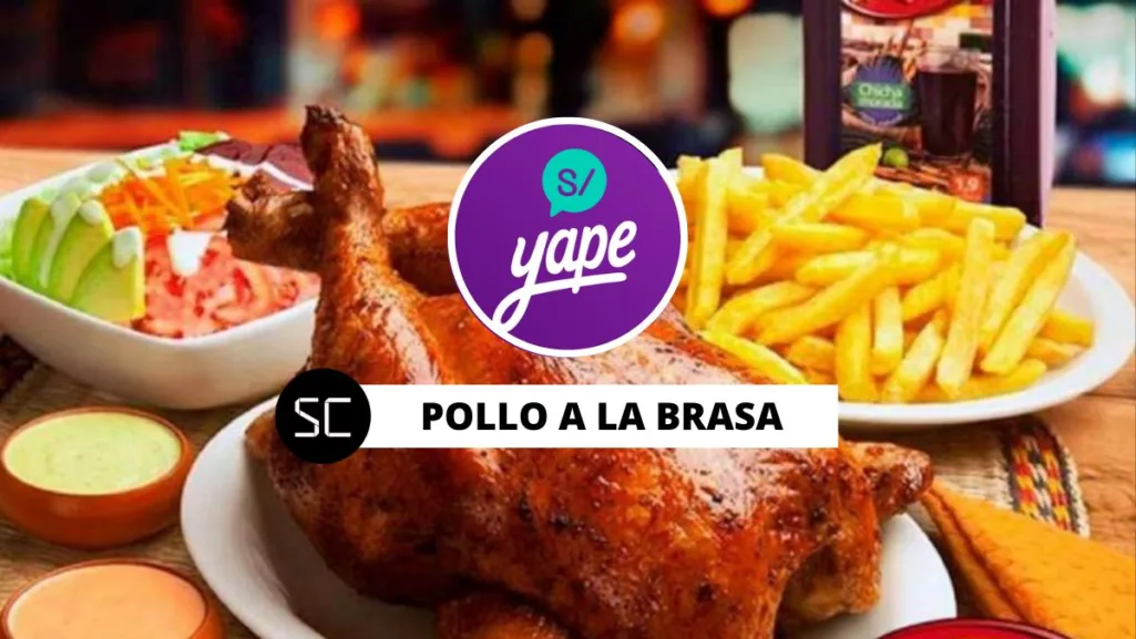 Promoción pollo a la brasa 2023: Accede al 40 % de descuento con Yape