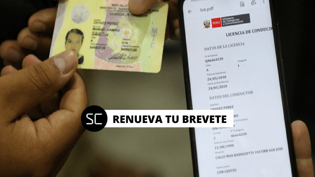 ¿Quieres renovar tu licencia de conducir Perú 2023? Conoce los requisitos y derechos que debes de pagar para iniciar tu trámite en el MTC.