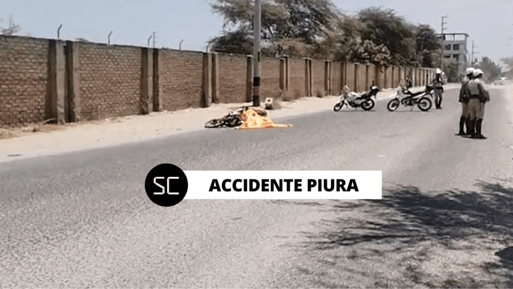 Un nuevo accidente en Piura cobra la vida de un hombre de 81 años que conducía su motocicleta por la Av. Sullana.