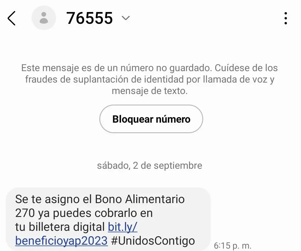 Bono Alimentario gob pe: ¿Se puede cobrar los 270 soles en septiembre?