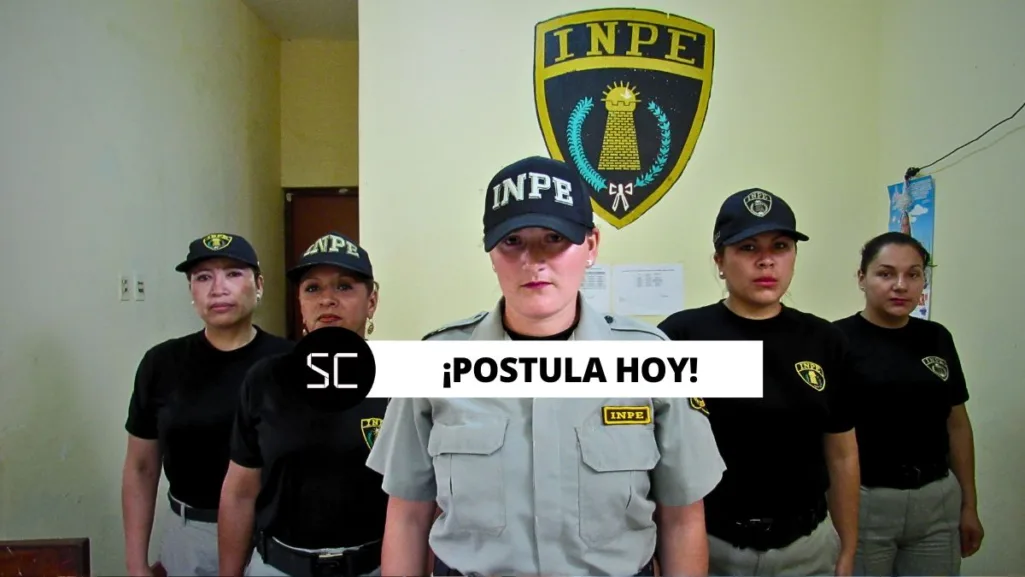 INPE abre convocatoria para agentes de seguridad 2023: mira cómo postular HOY