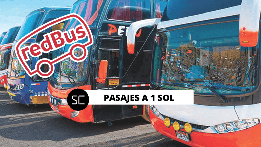 Mira cómo adquirir pasajes a 1 sol en redBus para más de 600 rutas nacionales para disfrutar de un fin de semana diferentes antes del 2024.