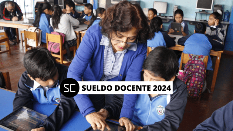 ¿Cuánto es el sueldo docente 2024? Esta es la escala salarial para profesores de inicial, primaria y secundaria con más de 3 mil mensuales.