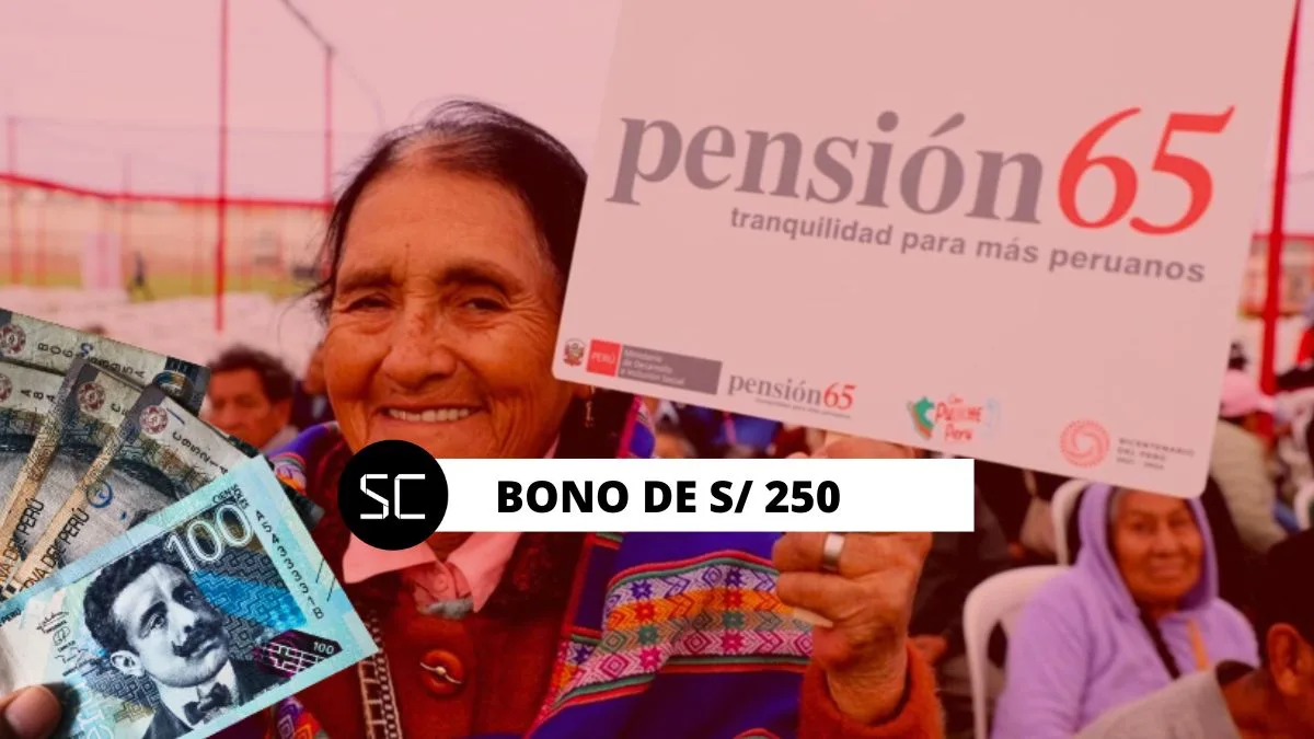 Bono Pensión 65 2024 de 250 soles: LINK de consulta con DNI, requisitos y cómo cobrar HOY