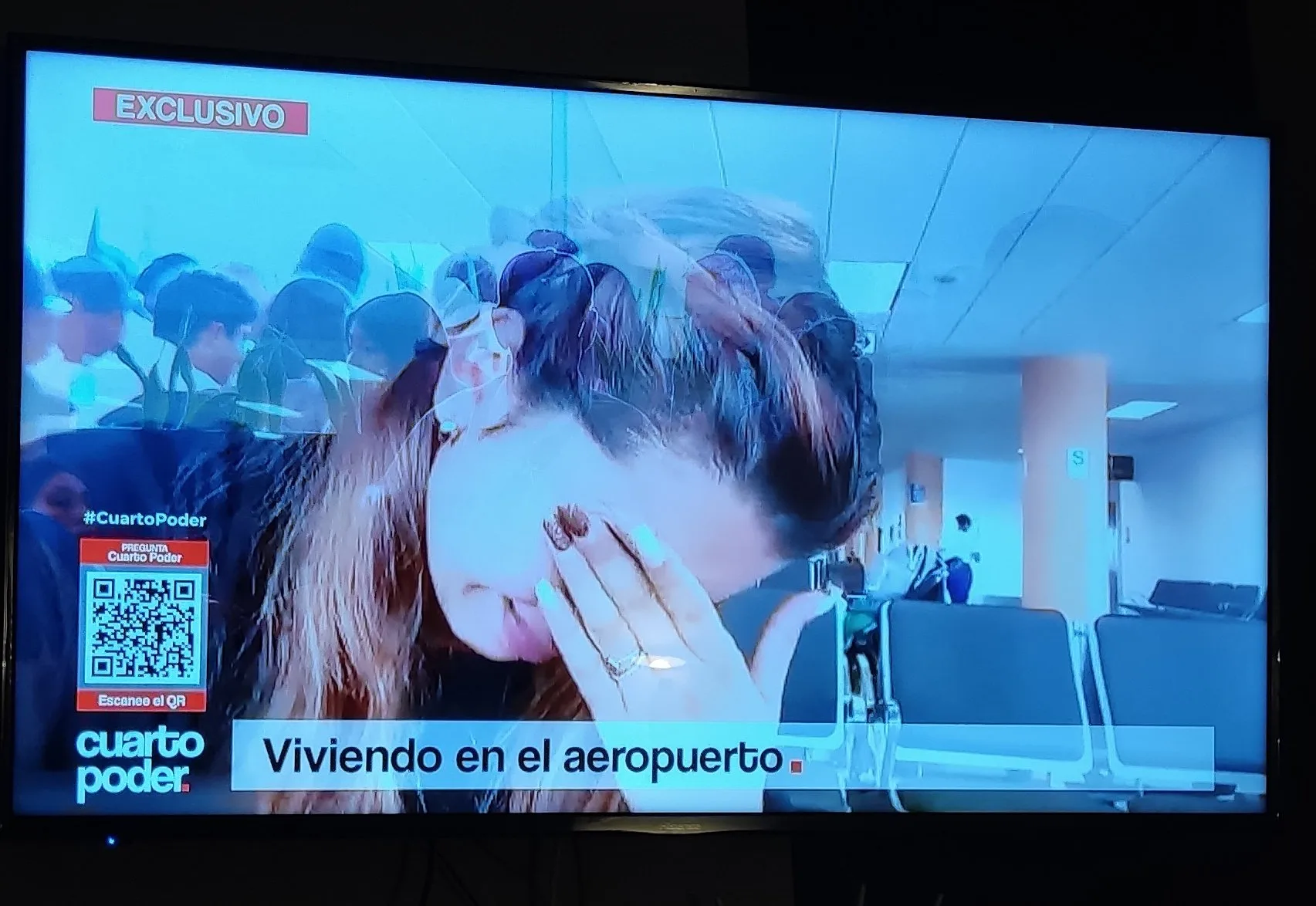 Duiliana Sánchez y el por qué vive hace 30 días en el aeropuerto Jorge Chávez
