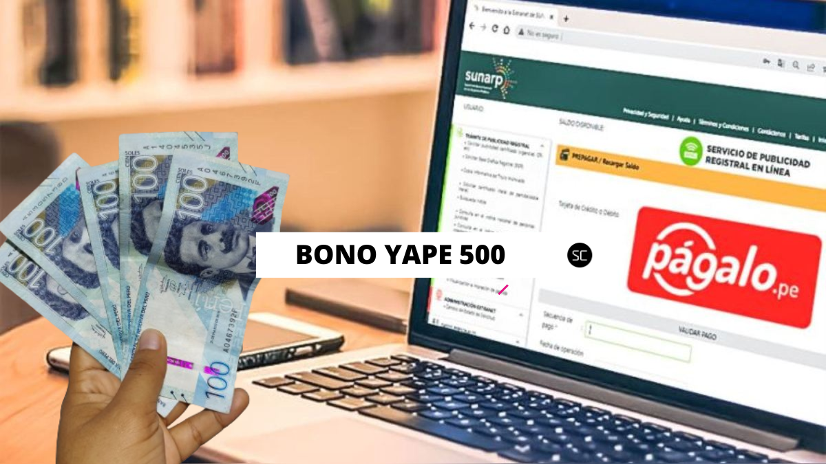 El bono Yape 500 soles 2024 con Pagalo.pe del Banco de la Nación podrían darte un dinerito extra. Sigue estos pasos para participar.
