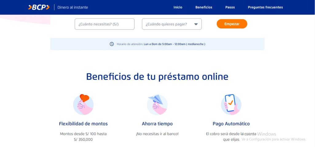 Accede a préstamos de 5000 soles al instante HOY con el BCP, Interbank y BBVA