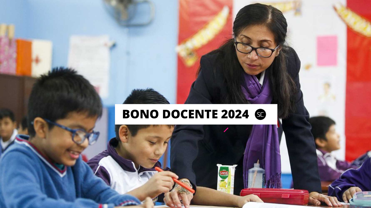 Bono Docente 2024: Mira cuándo cobrar los S/ 380
