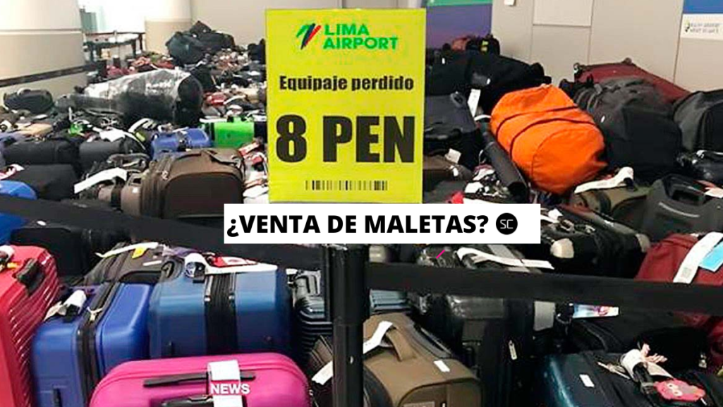 ¿Escuchaste sobre la venta de maletas perdidas a 8 soles en el Aeropuerto Jorge Chávez? Este dice Lima Airport sobre objetos perdidos.