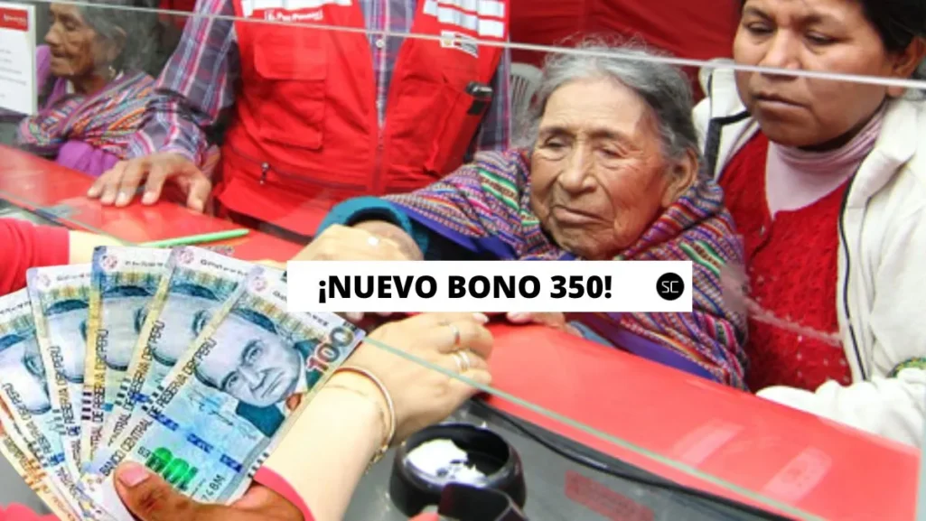 La presidenta Dina Boluarte anunció la entrega de un nuevo bono de 350 soles 2024 para más de 824 mil peruanos. ¿Cómo afiliarte a Pensión 65?