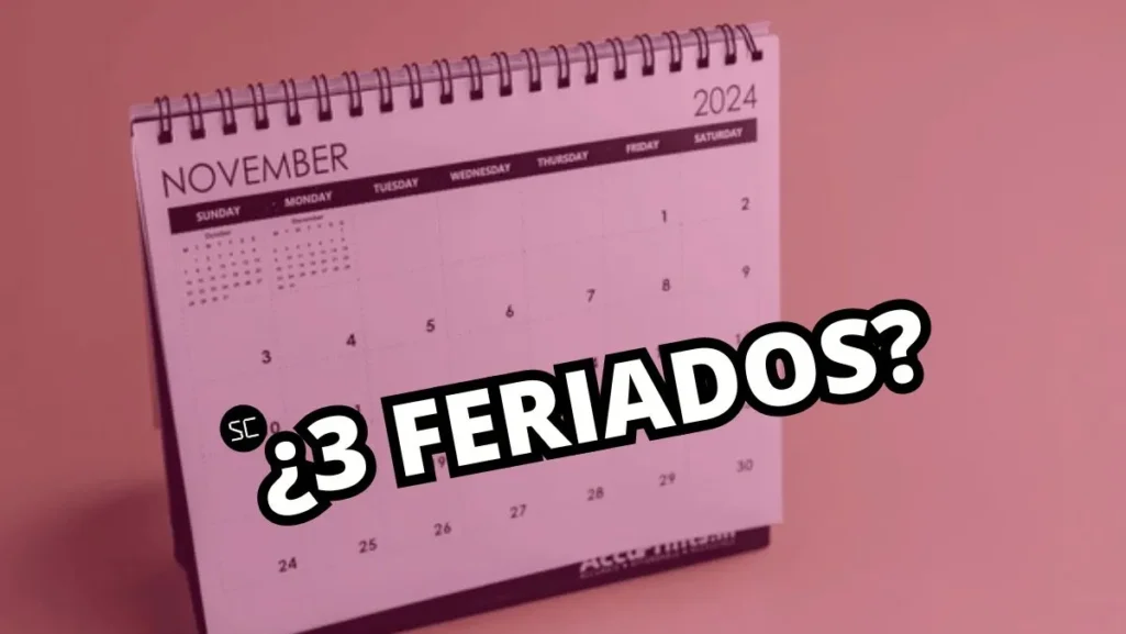 ¿El 14, 15 y 16 de noviembre son feriado? Mira quiénes disfrutan de este asueto