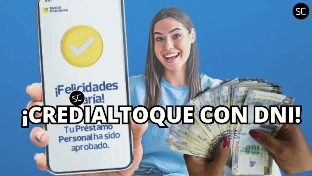 Banco Pichincha préstamos con DNI: Solicita el Credialtoque de S/ 12 mil para hacer crecer tu negocio.