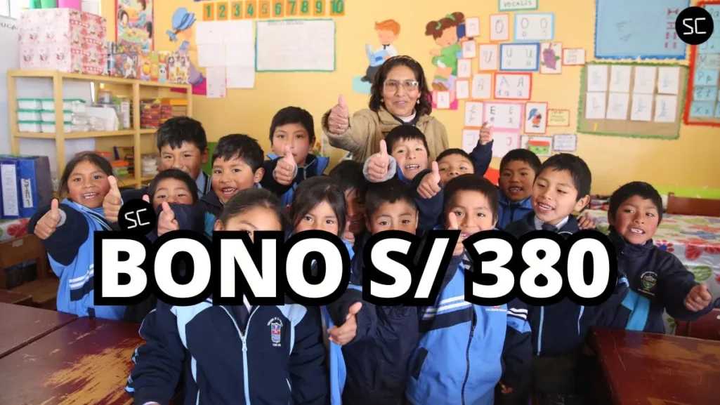 Bono 380 para docentes