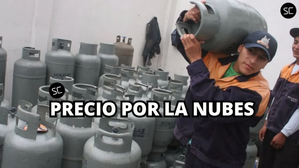 El precio del balón de gas en Perú podría llegar a 80 soles.