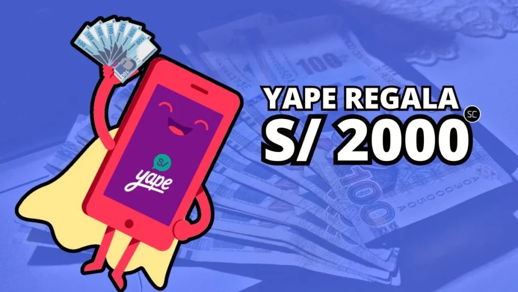 yape regala 2000 soles disfraza a yapito dulce o yapeo