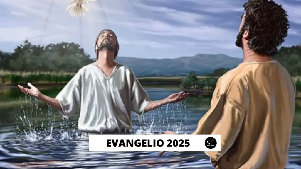 Evangelio del domingo 12 de enero 2025: "Tú eres mi Hijo, el predilecto"